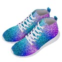 Rainbow Colors Colorful Pattern Men s Lightweight High Top Sneakers View2