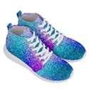 Rainbow Colors Colorful Pattern Men s Lightweight High Top Sneakers View3