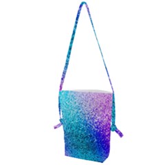 Rainbow Colors Colorful Pattern Folding Shoulder Bag