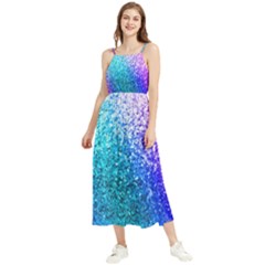 Rainbow Colors Colorful Pattern Boho Sleeveless Summer Dress by Posterlux