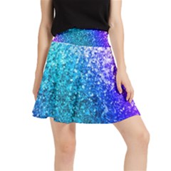 Rainbow Colors Colorful Pattern Waistband Skirt