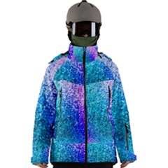 Rainbow Colors Colorful Pattern Men s Zip Ski And Snowboard Waterproof Breathable Jacket