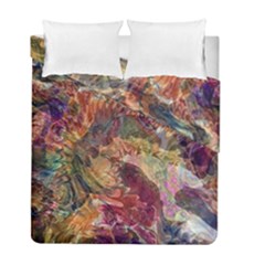 Blended Symmetry Duvet Cover Double Side (full/ Double Size)