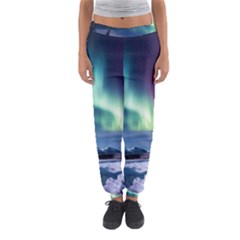 Northern Lights Aurora Night Nature Women s Jogger Sweatpants