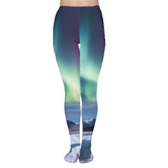 Northern Lights Aurora Night Nature Tights