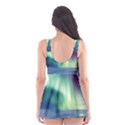 Northern Lights Aurora Night Nature Skater Dress Swimsuit View2