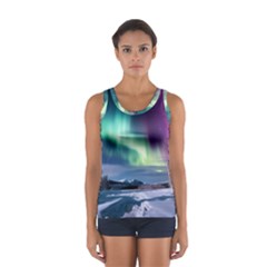 Northern Lights Aurora Night Nature Sport Tank Top 