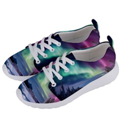 Northern Lights Aurora Night Nature Women s Lightweight Sports Shoes