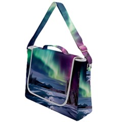 Northern Lights Aurora Night Nature Box Up Messenger Bag