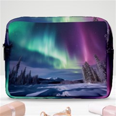 Northern Lights Aurora Night Nature Make Up Pouch (large)