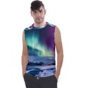 Northern Lights Aurora Night Nature Men s Regular Tank Top View1