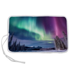 Northern Lights Aurora Night Nature Pen Storage Case (m)