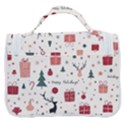 Happy Holiday Xmas Christmas Pattern Satchel Handbag View3