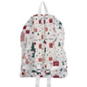 Happy Holiday Xmas Christmas Pattern Foldable Lightweight Backpack View2