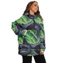 Lake Mountains Aorora Northern Lights Snow Women s Ski and Snowboard Waterproof Breathable Jacket View2