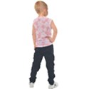 Lace White Ornamental Textile Kids  Sport Tank Top View2