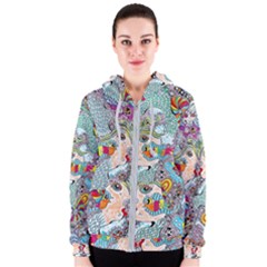 Supersonicangeldream Women s Zipper Hoodie