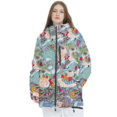 Supersonicangeldream Women s Multi Pockets Zip Ski And Snowboard Waterproof Breathable Jacket by chellerayartisans