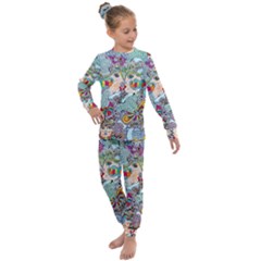 Supersonicangeldream Kids  Long Sleeve Set  by chellerayartisans