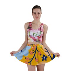 Floral Pattern Beautiful Aesthetic Mini Skirt