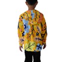 Floral Pattern Beautiful Aesthetic Kids  Hooded Windbreaker View2