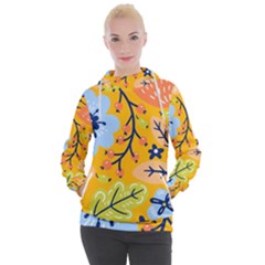 Floral Pattern Beautiful Aesthetic Women s Hooded Pullover