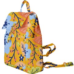 Floral Pattern Beautiful Aesthetic Buckle Everyday Backpack