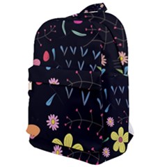 Foliage Pattern Beautiful Aesthetic Secret Garden Classic Backpack