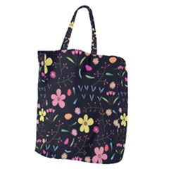 Foliage Pattern Beautiful Aesthetic Secret Garden Giant Grocery Tote