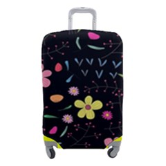 Foliage Pattern Beautiful Aesthetic Secret Garden Luggage Cover (small) by Paksenen