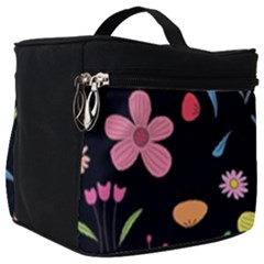 Foliage Pattern Beautiful Aesthetic Secret Garden Make Up Travel Bag (big)