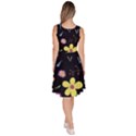 Foliage Pattern Beautiful Aesthetic Secret Garden Knee Length Skater Dress With Pockets View4