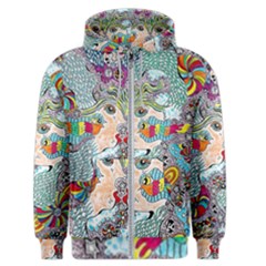 Supersonicangeldream Men s Zipper Hoodie