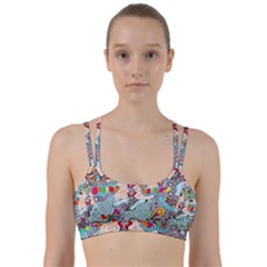 Supersonicangeldream Line Them Up Sports Bra by chellerayartisans