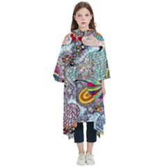 Supersonicangeldream Kids  Hooded Rain Ponchos