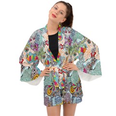 Supersonicangeldream Long Sleeve Kimono by chellerayartisans