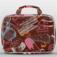 Sweet Food Seamless Pattern Travel Toiletry Bag With Hanging Hook by Paksenen