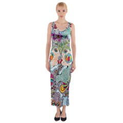 Supersonicangeldream Fitted Maxi Dress