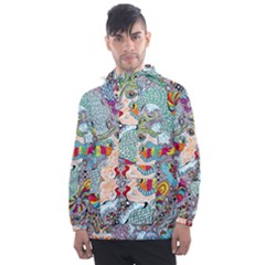 Supersonicangeldream Men s Front Pocket Pullover Windbreaker