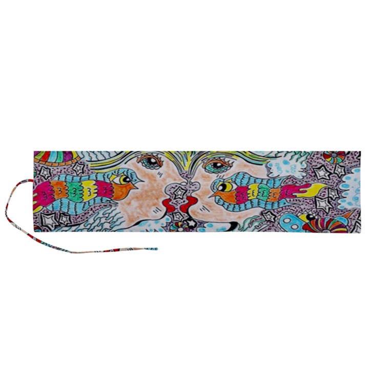 Supersonicangeldream Roll Up Canvas Pencil Holder (L)