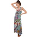 Supersonicangeldream V-Neck Chiffon Maxi Dress View1