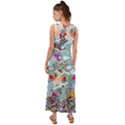 Supersonicangeldream V-Neck Chiffon Maxi Dress View2