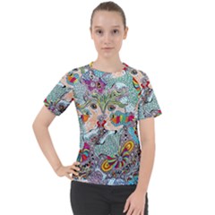 Supersonicangeldream Women s Sport Raglan T-shirt