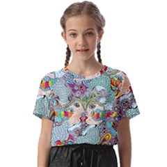 Supersonicangeldream Kids  Basic T-shirt by chellerayartisans