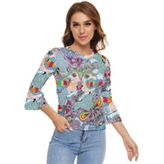 Supersonicangeldream Bell Sleeve Top