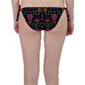 Mexican Folk Art Seamless Pattern Colorful Bikini Bottoms View2