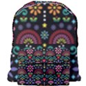 Mexican Folk Art Seamless Pattern Colorful Giant Full Print Backpack View1