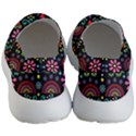 Mexican Folk Art Seamless Pattern Colorful Women s Lightweight Slip Ons View4