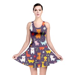 Pet Animal 01 Reversible Skater Dress