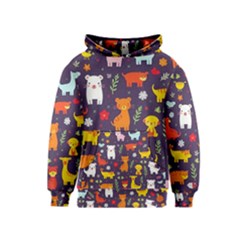 Pet Animal 01 Kids  Pullover Hoodie